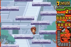 Image in-game du jeu Aleck Bordon Adventure - Tower & Shaft Advance sur Nintendo GameBoy Advance