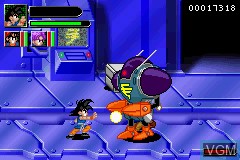 Image in-game du jeu Dragon Ball GT - Transformation sur Nintendo GameBoy Advance