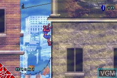 Image in-game du jeu 2 In 1 Game Pack - Spider-Man / Spider-Man 2 sur Nintendo GameBoy Advance