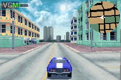 Image in-game du jeu DRIV3R sur Nintendo GameBoy Advance