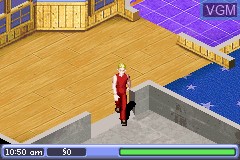 Image in-game du jeu Sims 2, The sur Nintendo GameBoy Advance