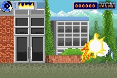 Image in-game du jeu Fantastic 4 - Flame on sur Nintendo GameBoy Advance