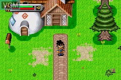 Image in-game du jeu Dragon Ball Z - The Legacy of Goku I & II sur Nintendo GameBoy Advance