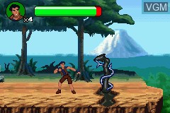 Image in-game du jeu Kong - King of Atlantis sur Nintendo GameBoy Advance