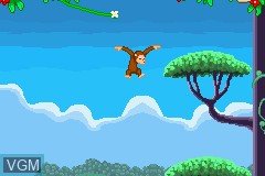 Image in-game du jeu Curious George sur Nintendo GameBoy Advance