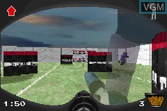 Image in-game du jeu Greg Hastings' Tournament Paintball Max'd sur Nintendo GameBoy Advance