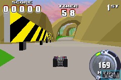 Image in-game du jeu Hot Wheels - Stunt Track Challenge / Hot Wheels - World Race sur Nintendo GameBoy Advance