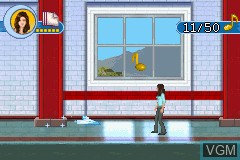 Image in-game du jeu High School Musical - Livin' the Dream sur Nintendo GameBoy Advance