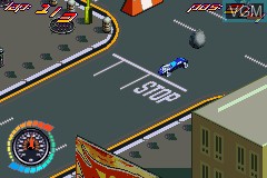 Image in-game du jeu Hot Wheels - All Out sur Nintendo GameBoy Advance