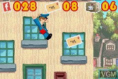 Image in-game du jeu Postman Pat and the Greendale Rocket sur Nintendo GameBoy Advance