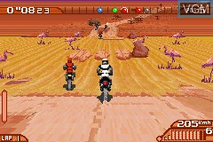 Image in-game du jeu Moto Racer Advance sur Nintendo GameBoy Advance