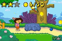 Image in-game du jeu Dora the Explorer - The Search for Pirate Pig's Treasure sur Nintendo GameBoy Advance