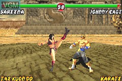 Image in-game du jeu Mortal Kombat - Tournament Edition sur Nintendo GameBoy Advance
