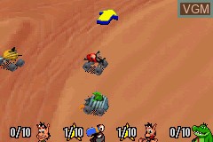 Image in-game du jeu Hugo Bukkazoom! sur Nintendo GameBoy Advance