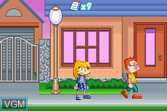 Image in-game du jeu All Grown Up! Express Yourself sur Nintendo GameBoy Advance