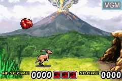 Image in-game du jeu Jurassic Park Institute Tour - Dinosaur Rescue sur Nintendo GameBoy Advance