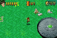 Image in-game du jeu Pitfall - The Lost Expedition sur Nintendo GameBoy Advance