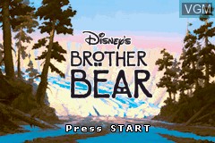 Image in-game du jeu 2 Games in 1 - Brother Bear / Disney Princess sur Nintendo GameBoy Advance