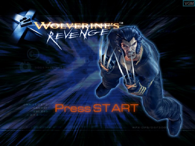 Image de l'ecran titre du jeu X-Men 2 - Wolverine's Revenge sur Nintendo GameCube