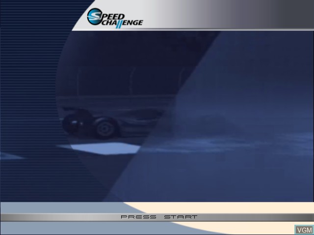 Image de l'ecran titre du jeu Speed Challenge - Jacques Villeneuve's Racing Vision sur Nintendo GameCube