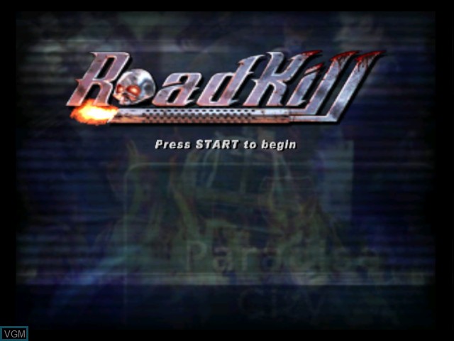 Image de l'ecran titre du jeu RoadKill sur Nintendo GameCube