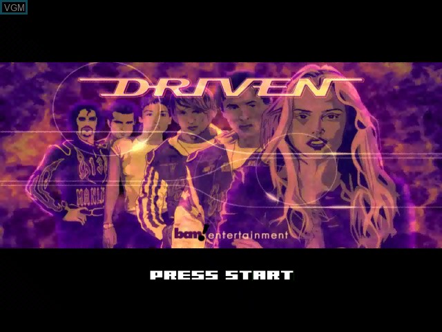 Image de l'ecran titre du jeu Driven sur Nintendo GameCube