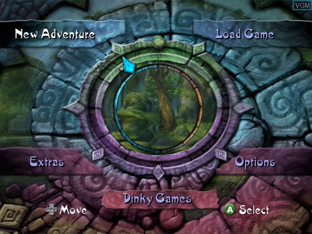 Image du menu du jeu Tak 2 - The Staff of Dreams sur Nintendo GameCube