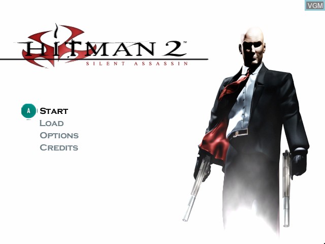 Image du menu du jeu Hitman 2 - Silent Assassin sur Nintendo GameCube