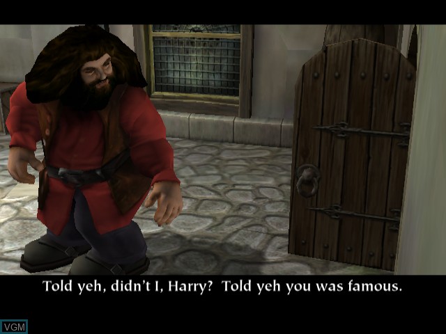 Image du menu du jeu Harry Potter and the Philosopher's Stone sur Nintendo GameCube