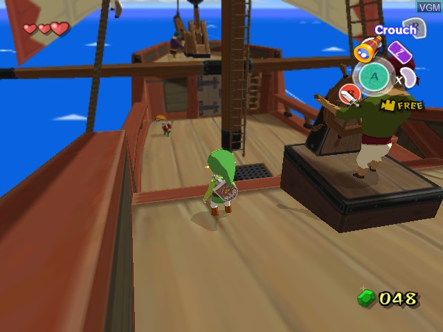 Image in-game du jeu Legend of Zelda, The - The Wind Waker sur Nintendo GameCube