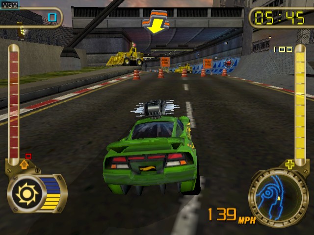 Image in-game du jeu Hot Wheels - Velocity X sur Nintendo GameCube