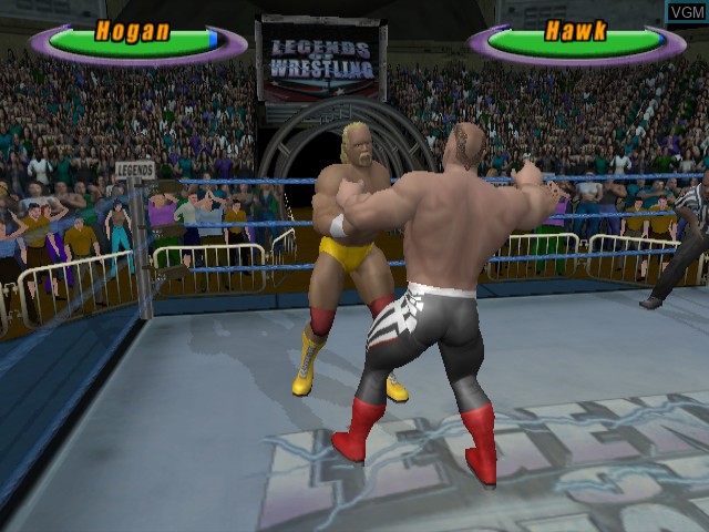 Image in-game du jeu Legends of Wrestling sur Nintendo GameCube
