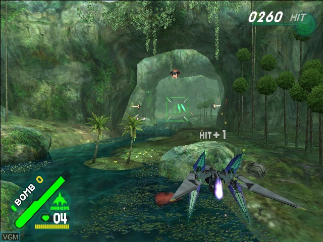 Image in-game du jeu Star Fox - Assault sur Nintendo GameCube