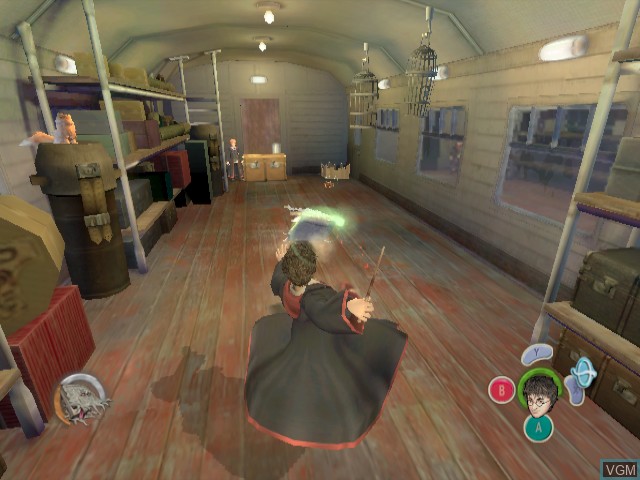 Image in-game du jeu Harry Potter and the Prisoner of Azkaban sur Nintendo GameCube