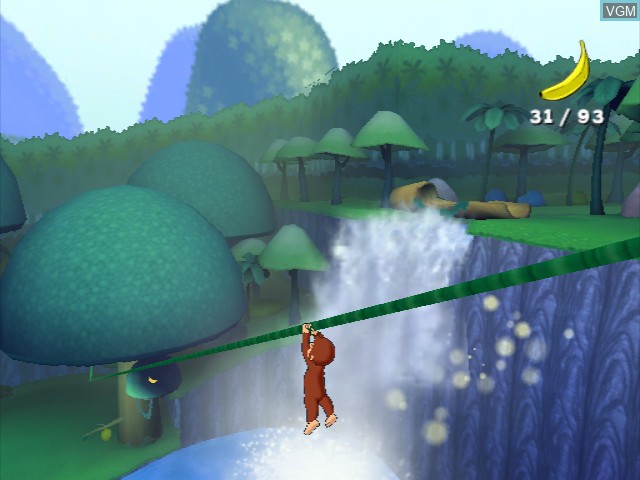 Image in-game du jeu Curious George sur Nintendo GameCube