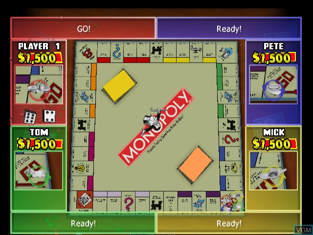 Image in-game du jeu Monopoly Party sur Nintendo GameCube