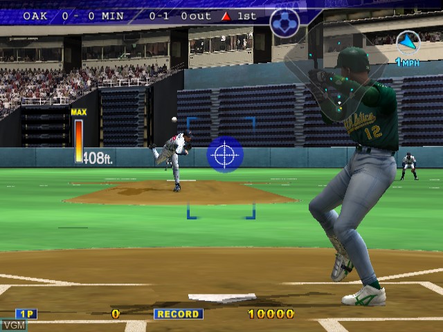 Image in-game du jeu Home Run King sur Nintendo GameCube