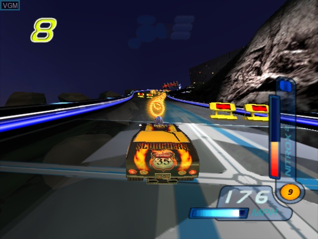 Image in-game du jeu Hot Wheels - World Race sur Nintendo GameCube
