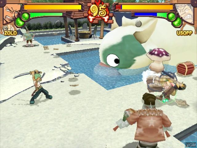 Image in-game du jeu One Piece Grand Battle! Rush sur Nintendo GameCube
