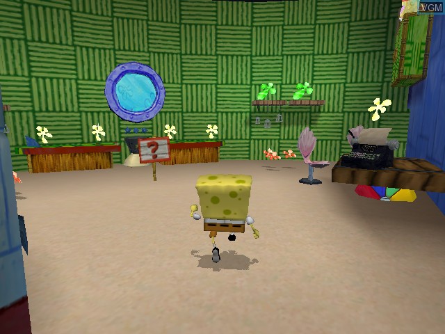 Image in-game du jeu SpongeBob SquarePants - Battle for Bikini Bottom sur Nintendo GameCube