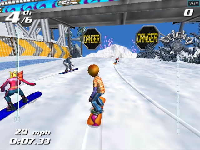Image in-game du jeu SSX Tricky sur Nintendo GameCube