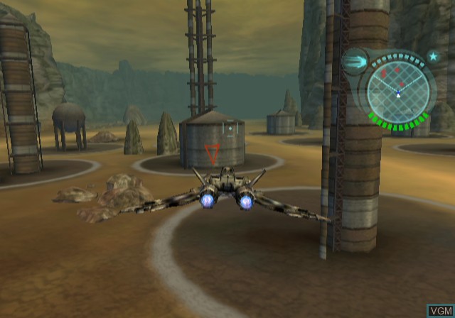 Image in-game du jeu Defender sur Nintendo GameCube