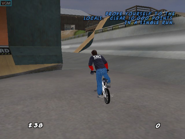 Image in-game du jeu Dave Mirra Freestyle BMX 2 sur Nintendo GameCube