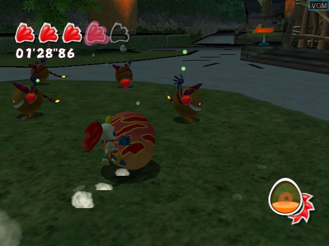 Image in-game du jeu Billy Hatcher and the Giant Egg sur Nintendo GameCube