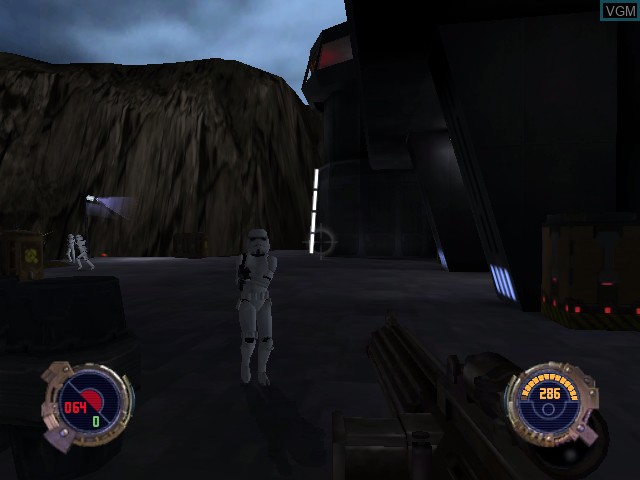 Image in-game du jeu Star Wars Jedi Knight II - Jedi Outcast sur Nintendo GameCube