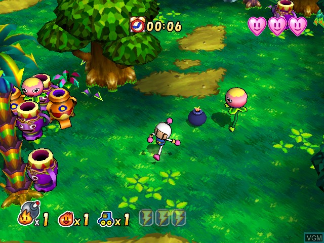 Image in-game du jeu Bomberman Generation sur Nintendo GameCube