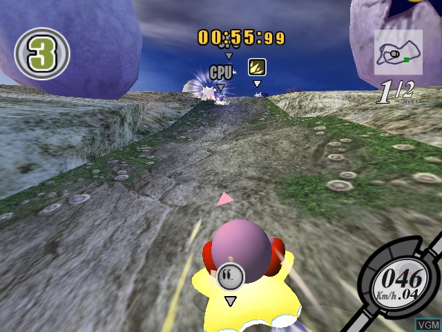 Image in-game du jeu Kirby Air Ride sur Nintendo GameCube