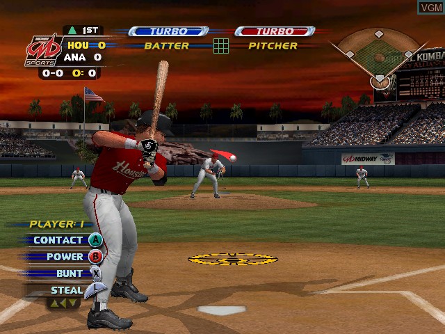 Image in-game du jeu MLB Slugfest 20-03 sur Nintendo GameCube