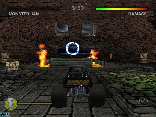 Image in-game du jeu Monster Jam - Maximum Destruction sur Nintendo GameCube