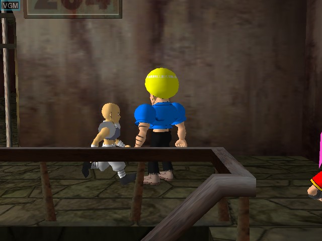 Image in-game du jeu Boboboubo Boubobo Dassutsu! Hajike Royale sur Nintendo GameCube